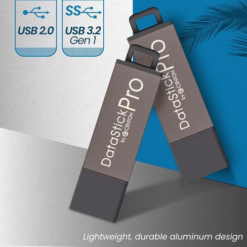 محرك فلاش Centon Electronics DataStick Pro USB 2.0، محرك فلاش USB سعة 4 جيجابايت، رمادي in Kuwait