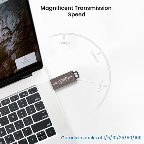 محرك فلاش Centon Electronics DataStick Pro USB 2.0، محرك فلاش USB سعة 4 جيجابايت، رمادي in Kuwait