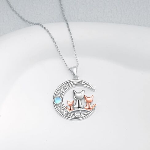 Black Cat Egyptian Bastet Necklace Ankh Eye of Horus Necklace Egyptian Jewelry Gifts for Women Girls in Kuwait