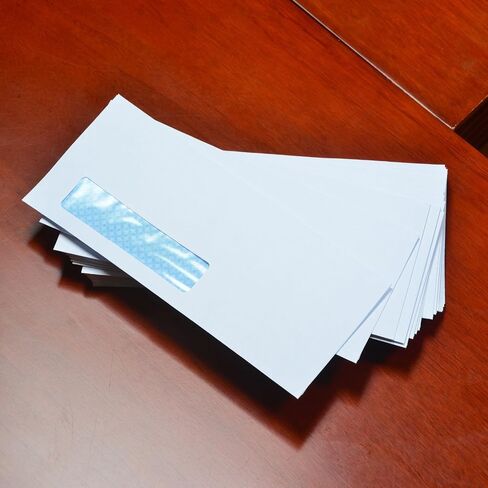 Quality Park, #10 Window Envelopes, Redi-Strip, White, 500 per box (69222), #10(4-1/8" x 9-1/2") in Kuwait