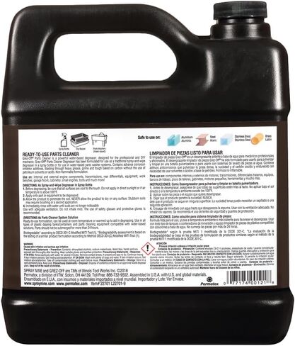 مزيل الشحوم الثقيل من سبراي ناين 22701-4PK Grez-Off، 1 جالون (عبوة من 4 قطع) in Saudi Arabia