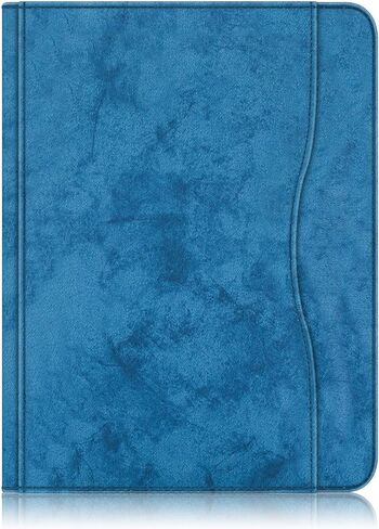 حافظة لجهاز iPad الجيل العاشر مقاس 10.9 بوصات 2022 مع حامل أقلام، (الموديل: A2696 /A2757 / A2777 غطاء ذكي من جلد البولي يوريثان للنوم/الاستيقاظ التلقائي، أسود in Kuwait