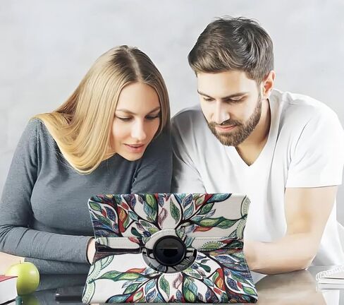 حافظة لجهاز iPad Air 6 مقاس 11 بوصة (M2 2024)، و10.9 بوصة Air 5 2022 و10.9 بوصة Air 4 2020، وحامل واقٍ دوار 360 درجة، وغطاء مغناطيسي ذكي الجيل السادس/الخامس/الرابع (LovelyDog) in Kuwait