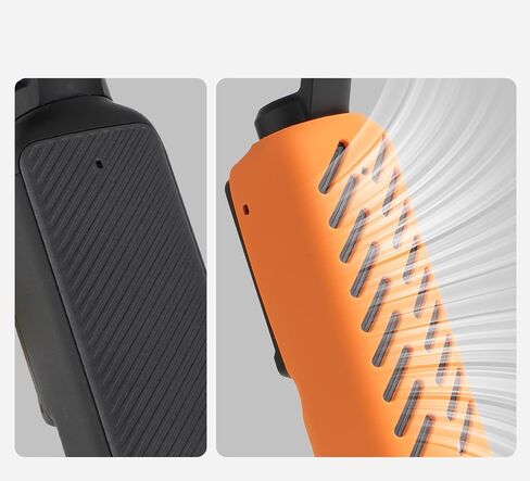 BTG Silicone Protective Case Cover for DJI OSMO Pocket 3 Accessories Parts Case Cover Protector (White) in Saudi Arabia