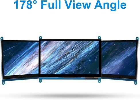 7 Inch IPS Touch Screen Display 1024×600 Capacitive Screen HDMI HD Screen Full View Color LCD Liquid Crystal Screen for Windows 10 8 7, BB Black etc in Kuwait