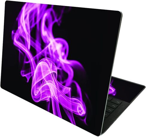 MightySkins Skin Compatible with Microsoft Surface Laptop 4 13.5" - Pink Flames | Protective, Durable, and Unique Vinyl Decal wrap Cover | Easy to Apply and Change Styles | Made in The USA in Saudi Arabia