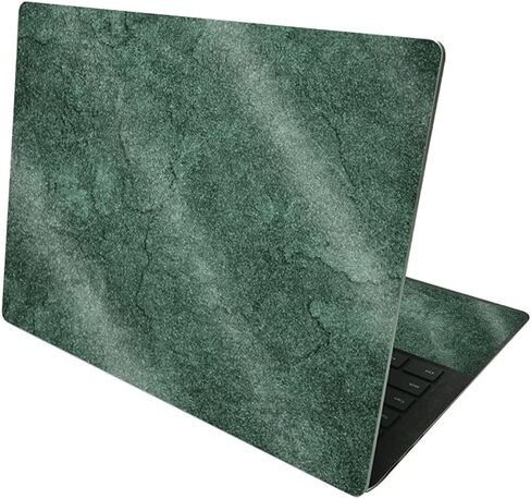 MightySkins Glossy Glitter Skin Compatible with Microsoft Surface Laptop 4 13.5" - Green Stone | Protective, Durable High-Gloss Glitter Finish | Easy to Apply and Change Styles | Made in The USA in Saudi Arabia