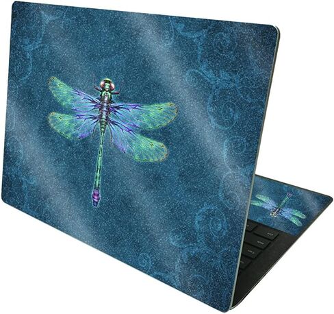 MightySkins Glossy Glitter Skin Compatible with Microsoft Surface Laptop 4 13.5" - Green Stone | Protective, Durable High-Gloss Glitter Finish | Easy to Apply and Change Styles | Made in The USA in Saudi Arabia