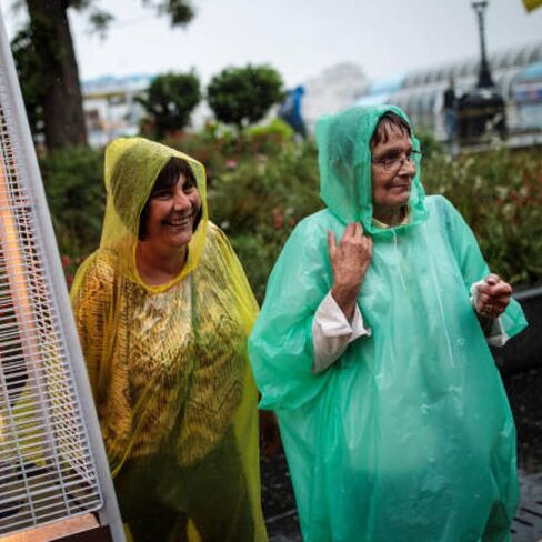 Rain Ponchos by Cloud 10. Include 4 Packs of Blue Disposable Rain Ponchos. Longer Sleeves Poncho Raincoat and Larger Hooded Poncho Rain Coat. Thick Rain Ponchos for Adults, Kids, Men, and Women. in Kuwait