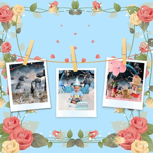 7x5ft Star War Backdrop Galaxy Wars Photo Backgrounds Boys Party for Birthday Party Stars Science Fiction Photography Backdrops Kids Birthday Decorations Background 4-0705 in Saudi Arabia