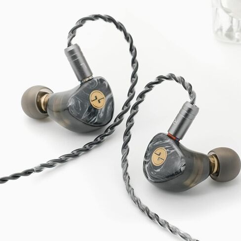 Kinboofi TIN Audio T2 in Ear 2 PIN Headphone Earbuds Double Dynamic Driver 2DD Neutral Sounding IEM in Ear Monitor, Balance Sound HiFi Earphone Metal Shell Headset with 2 PIN Connection…… in Saudi Arabia