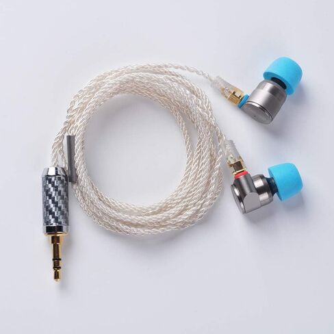 سماعات أذن Kinboofi TIN Audio T2 داخل الأذن 2 PIN، محرك ديناميكي مزدوج 2DD، صوت محايد IEM في شاشة الأذن، توازن الصوت HiFi سماعة رأس معدنية مع وصلة 2 PIN... in Kuwait