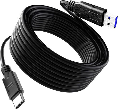 YOTETION Long USB3.0 A to C Cable 50FT,USB3.0 A Cable to USB C 3.0 Cable Data Transfer Type C Cable for Android Auto/iPhone 15/Galaxy S21 S20 A53 A71/iPad Mini 6/Switch/PS5 Controller in Saudi Arabia
