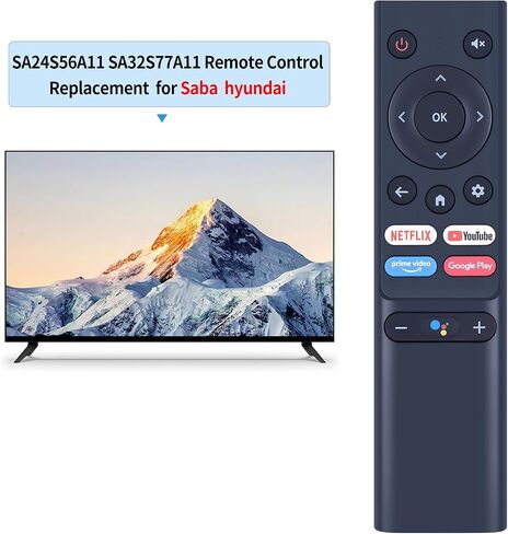 New Replacement Remote Control for Saba SA24S56A11 SA32S77A11 tecnomaster Hyundai VIVAX ENGY Orion ELSONIC Strong TV （Without Voice Function） in Saudi Arabia