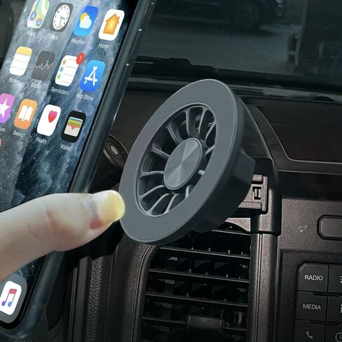 BEERTE Car Phone Holder fit for Ford F-150 F150 2015-2020 Strong Magnetic Phone Mount 360-degree Rotatable and Adjustable,Safe and Convenient Phone Navigation for 4-7 inches Smartphone in Kuwait