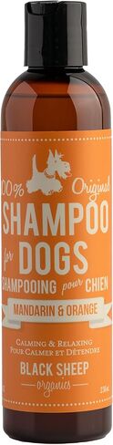 All-Plant Dog Shampoo - Oil Balancing and Deshedding for Dry or Oily Dog Skin - by Black Sheep Organics Made in Canada in Saudi Arabia
