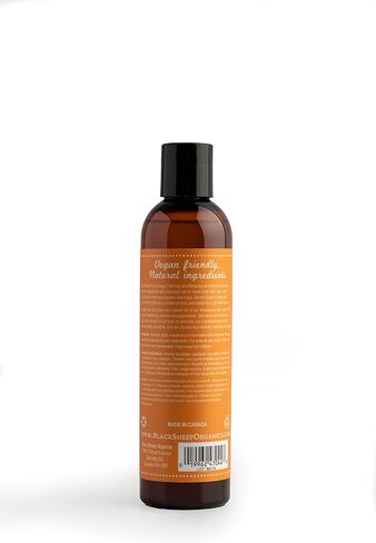 All-Plant Dog Shampoo - Oil Balancing and Deshedding for Dry or Oily Dog Skin - by Black Sheep Organics Made in Canada in Saudi Arabia