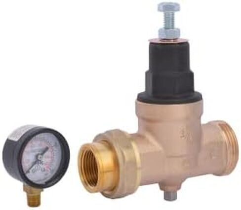 Cash Acme 1/2 Inch EB45 Single Union Pressure Regulating Valve (PRV), Metal Top, 45 PSI, 24462-0045 in Kuwait