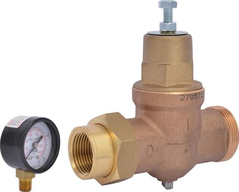 Cash Acme 1/2 Inch EB45 Single Union Pressure Regulating Valve (PRV), Metal Top, 45 PSI, 24462-0045 in Kuwait