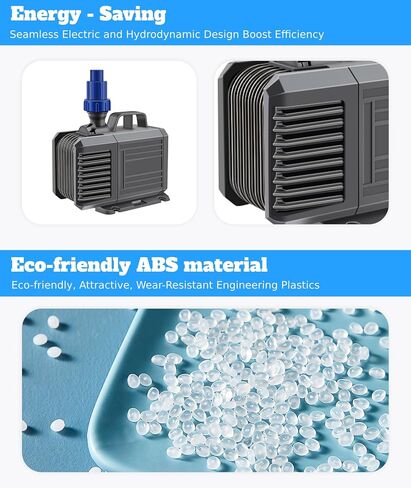 Submersible Water Pump 740GPH-40w, Pond Pumps for Fountains, Aquarium Water Pump for Fountain with Flow Control, Water Fountain Pumps Submersible for Fish Tank, Filtration, Hydroponics in Saudi Arabia