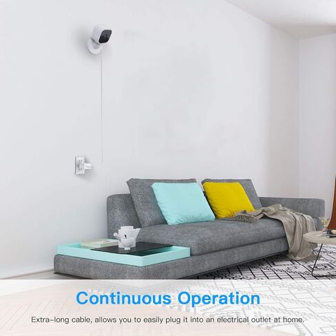 كابل USB تمديد الطاقة HOLACA بطول 20 قدمًا لكاميرا Blink Mini (20 قدمًا) in Kuwait