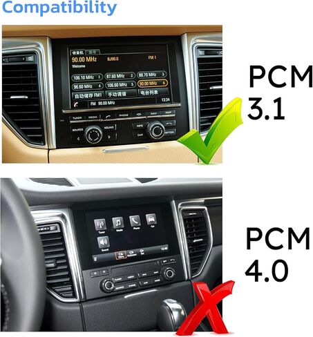 for Porsche Macan Radio 2013-2017 Android Auto HD LCD Touch Screen Replacement Multimedia Player GPS Navigation Car Radio (PCM 4.0) in Saudi Arabia