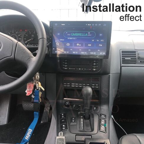 AMASE AUDIO Android 13 Car Stereo, Octa Core (4+64GB), Wireless Carplay Android auto, DSP+, 10.1" Touchscreen, 2Din for Universal, Support 4G WiFi Bluetooth/Rear Camera in Saudi Arabia