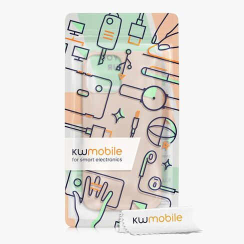 حافظة kwmobile متوافقة مع حافظة ابل ايفون 12 برو ماكس - غطاء هاتف من السيليكون TPU مع لمسة نهائية ناعمة - أخضر زمردي in Kuwait