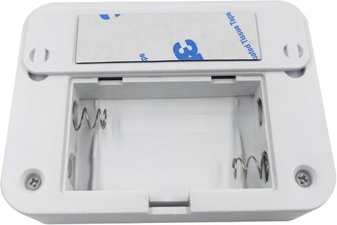شاحن هاتف يعمل بالبطارية، تثبيت في حالات الطوارئ على الحائط، بنك طاقة USB يعمل ببطارية محمولة، مخرج 2 بطاريات AA (أبيض) in Saudi Arabia