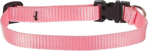 LupinePet Basics 1/2" Pink 10-16" Adjustable Collar for Small Dogs in Saudi Arabia