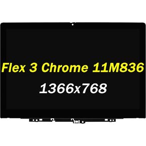 5D10S39706 استبدال لينوفو فليكس 3 كروم 11M836 نوع 82KM 82KM0002US 82KM0003US 1366x768 60 هرتز 30 دبابيس 11.6 بوصة شاشة LCD LED للكمبيوتر المحمول لوحة التجميع in Kuwait