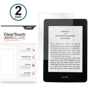 BoxWave Screen Protector Compatible with Kindle Paperwhite (1st Gen 2012) - ClearTouch Anti-Glare (2-Pack), Anti-Fingerprint Matte Film Skin
