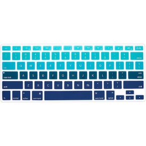 English Silicone Keyboard Cover Skin for MacBook Air 13 Inch A1466 A1369(Release 2010-2017)& MacBook Pro 13" 15" 17" (2015 Or Older Version,with/Without Retina Display) in Kuwait