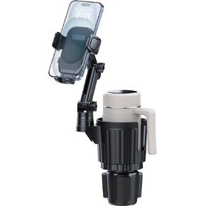 Peastrex Cup Holder Phone Holder for Car Bottle Available Cup Cell Phone Holder Car Mount Cradle with 360 Degree Long Arm for iPhone Galaxy Google 4 to 7in Smartphone,Most Truck Bottles