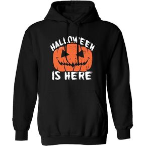Arvilhill Men's Halloween Costume Funny Pumpkin Hoodies Sweatshirt