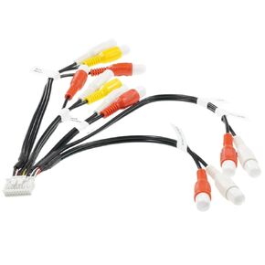 RCA Harness Cord Assembly Harness XT91912 Car Audio Video Compatible with Alpine in-Dash DVD/NAV X009GM2, X009FD2, INEW957HD, X008U, X009FD1, X009GM, X009RAM, X009TND, X009U and X009WRA