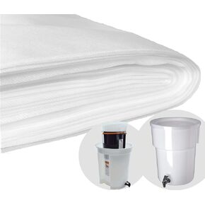 (100 Pack) Commercial Cold Brew Coffee Filters, 20" x 20" For Commercial Model Cold Brew Coffee Makers and 5-gallon Commercial Systems…