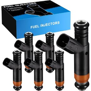 YZHIDIANF FJ817 5.4L Fuel Injectors Fit For:-Ford F150 F250/F350 Super Duty Expedition Lobo 2005 2006 2007, For:-Lincoln Navigator Mark LT 2005 2006 2007, 5C3Z9F593DA 8S4Z9F593A 5C3Z-DC (Set of 8)