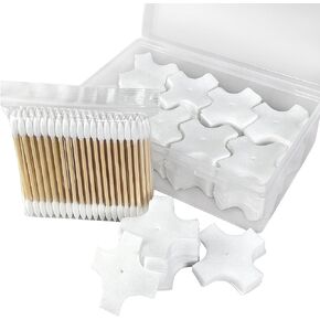 Gun Cleaning Patches, Lint Free Gun Cleaning Cloth, Highly Absorbent, Cleaning Patches for Firearms with Storage Case, Gun Cleaning Supplies, Suitable for Most Caliber