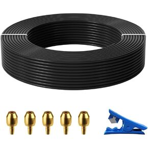 Bike Hydraulic Brake Hose Kit for BH59 System，for Shimano，for Avid Sram, for Magura (Outer Diameter: 5.0mm / Inner Diameter: 2.2mm) 5000mm / 16.4FT