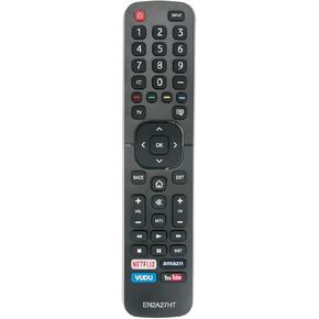 EN2A27HT Replace Remote fit for Hisense Smart TV 30H5D 40H5D 43H5D 50H5D 43H6D 50H6D 55H6D 65H6D 49H6E 43H7D 50H7D 55H7D 43H8C 55H8C 60H8C 43H620D 50H620D 55H620D 43H620D 50H620D 55H620D 50DU6070