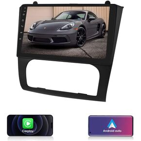 CarPlay Stereo Radio for Nissan Teana Altima 2008 2009 2010 2011 2012 Auto A/C, Android 12 Bluetooth GPS Navigation Support SWC WiFi RDS DSP Voice Control