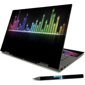 MightySkins Skin Compatible with HP Envy x360 15" (2021) - Bio Skull | Protective, Durable, and Unique Vinyl Decal wrap Cover | Easy to Apply, Remove, and Change Styles | Made in The USA