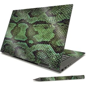 MightySkins Glossy Glitter Skin Compatible with HP Envy x360 15" (2021) - Desert Camo | Protective, Durable High-Gloss Glitter Finish | Easy to Apply, Remove, and Change Styles | Made in The USA