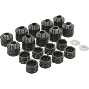 KF04050BK Body Cab Mount Bushing Kit for 1999-2017 Ford F250 F350 Super Duty 2WD 4WD Red Polyurethane Body Cab Mounts & Washers