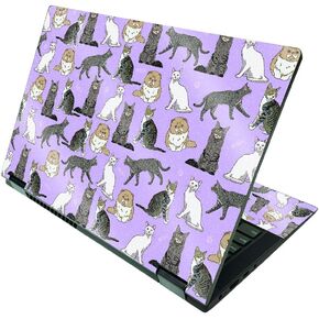 MightySkins Glossy Glitter Skin Compatible with Lenovo IdeaPad Flex 5 2-in-1 15" (2021) - Cartoon Mania | Protective, Durable High-Gloss Glitter Finish | Easy to Apply | Made in The USA