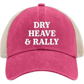 Dry Heave and Rally Hat Funny Trucker Hats for Men Funny Dad Hats Funny Gifts for Women