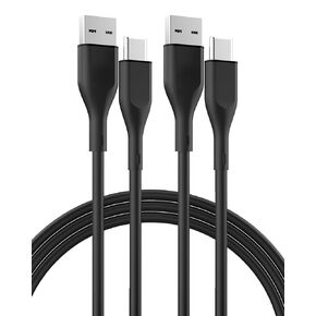 2-Pack 6ft Cable USB C Charger Cable for Moto G Power/Play/Pure/Stylus 5G, G7, One 5G Ace, Edge,Type C Charger Cable Fast Charging USB A 2.0 to USB C (Type C) Cable Cord