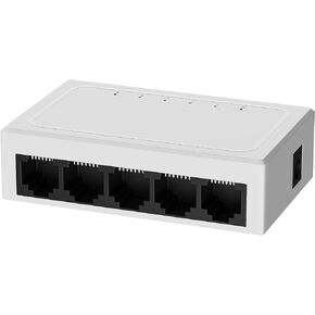 TEROW Gigabit Ethernet PoE Switch - 28 Port Network Switch with 24 PoE+ Ports, 2 Uplink & 2 SFP Slots - 802.3af/at Compliant, Plug & Play, Traffic Optimization, Quiet Fanless Design