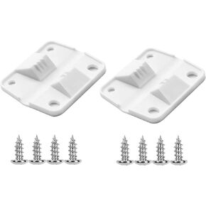 Replacement Cooler Hinges (2-Pack), Replacement Hinges, 2 Plastic Hinges & 8 Mounting Screws